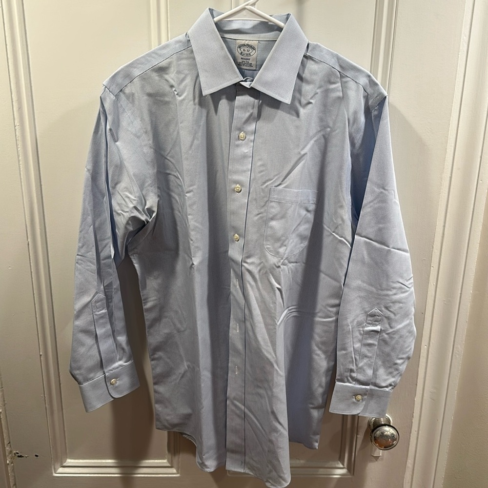 Brooks Brothers Regent Fit 100% American Supima Cotton Dress Shirt 16-32